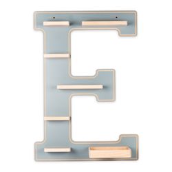 Boarti Wandregal Holz Regal Buchstabe E günstig online kaufen