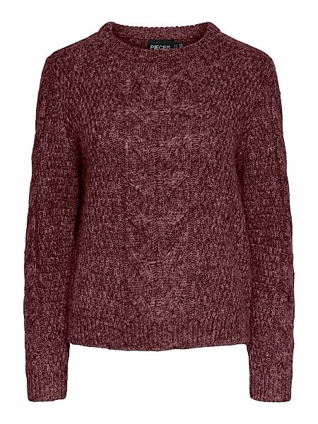 pieces Strickpullover "PCNINA LS O-NECK KNIT NOOS BC" günstig online kaufen