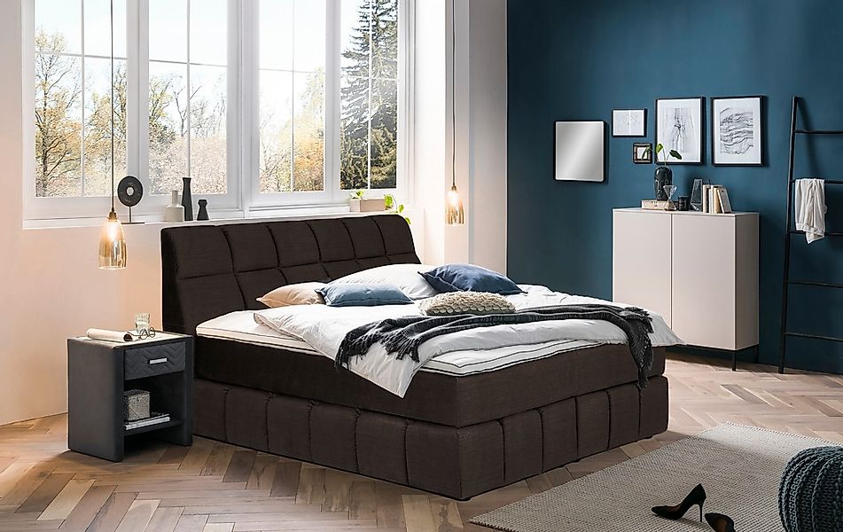 Places of Style Boxspringbett "Paxton", Neue Toppervarianten günstig online kaufen