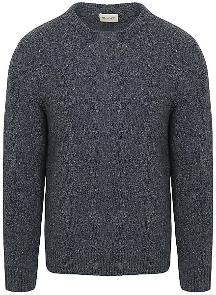 Gant Pullover Wool Blend Anthrazit - Größe XXL günstig online kaufen