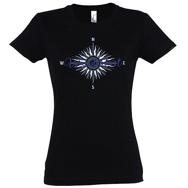 Youth Designz T-Shirt Wanderlust Damen Shirt mit trendigem Frontprint günstig online kaufen