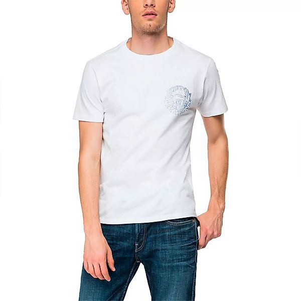 Replay M3384c.000.226 Kurzärmeliges T-shirt L White günstig online kaufen