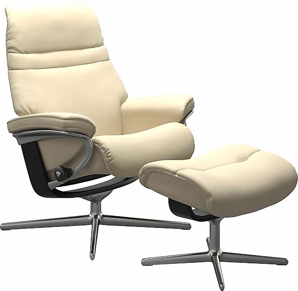 Stressless "Sunrise" mit Cross Base, Größe S, M & L, Holzakzent Schwarz günstig online kaufen
