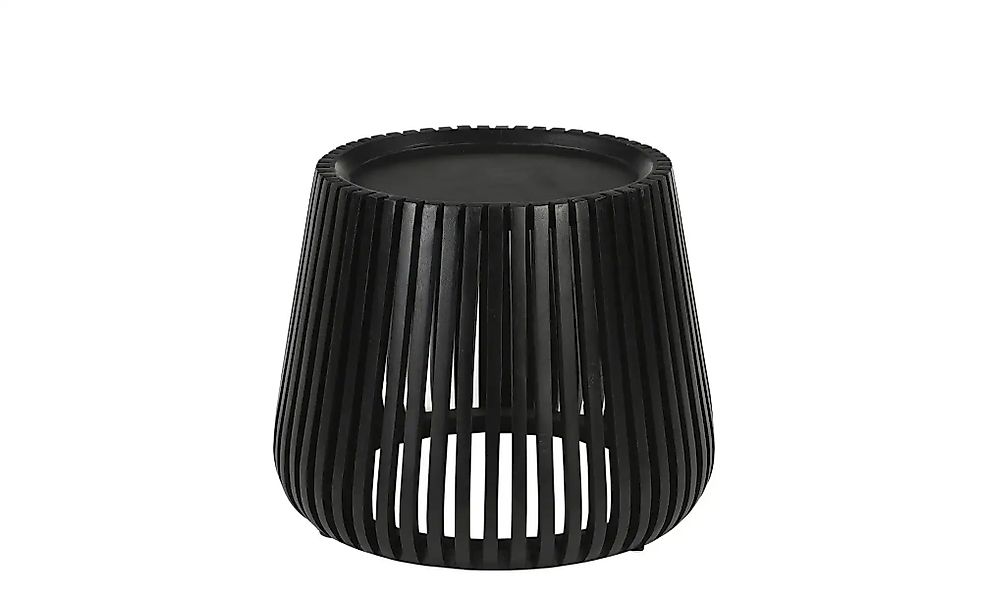 Beistelltisch  Black Smooth ¦ schwarz ¦ Maße (cm): H: 46  Ø: 50 Tische > Be günstig online kaufen