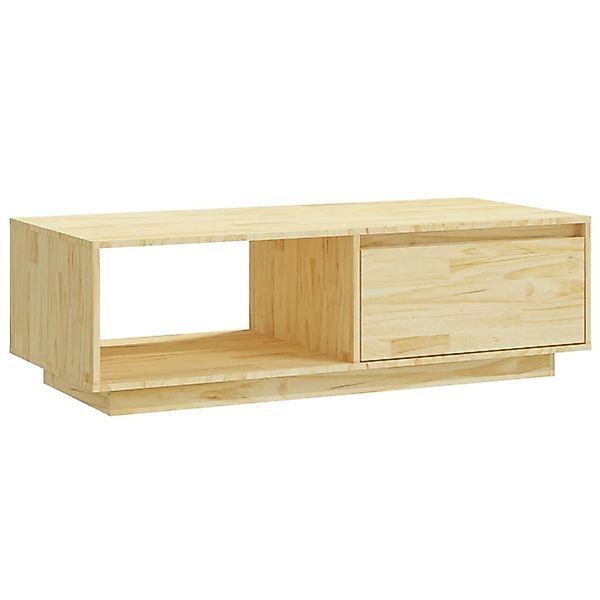 vidaXL Couchtisch 110x50x33,5 cm Massivholz Kiefer günstig online kaufen
