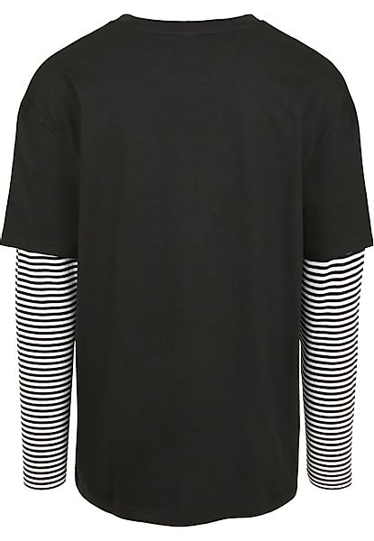 URBAN CLASSICS Longsleeve "Urban Classics Herren Oversized Double Layer Str günstig online kaufen