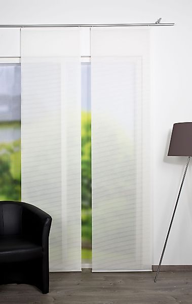 Vision S Schiebegardine "ROM" Paneelwagen 1 Stk. tlg. HxB: 260x60, Schiebev günstig online kaufen