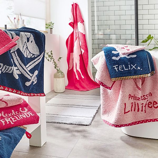Dyckhoff Handtuch Set »Pferdefreunde«, Set, 5 tlg., Frottier, Komplette Set günstig online kaufen