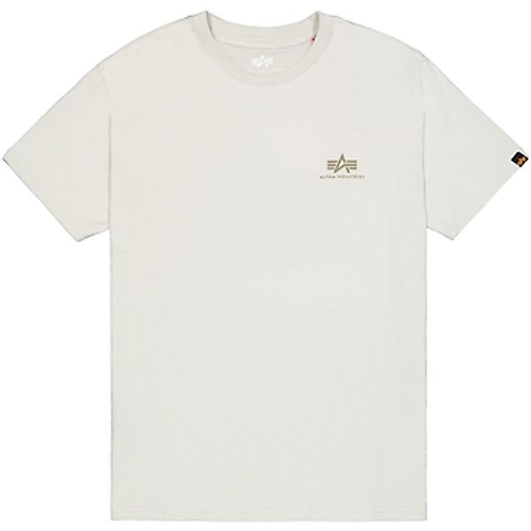 Alpha Industries  T-Shirt Backprint T-Shirt Camo Print - stone günstig online kaufen