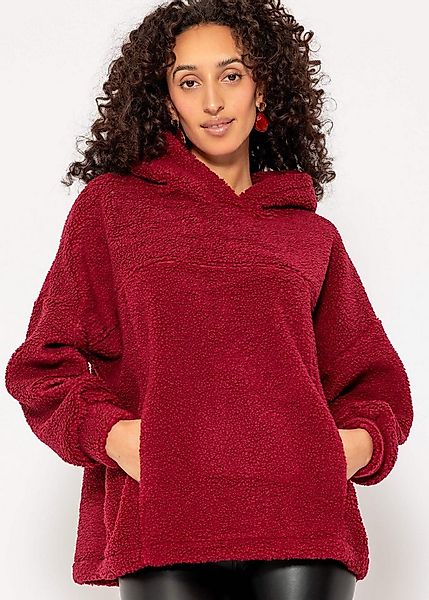 SASSYCLASSY Strickpullover Oversized Pullover Damen im Teddy-Look Oversized günstig online kaufen