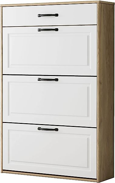 OTTO home Schuhschrank "Aridas" matte Front, pflegeleichte Oberfläche, Brei günstig online kaufen
