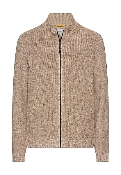 camel active Strickjacke mit Logo Stickerei günstig online kaufen