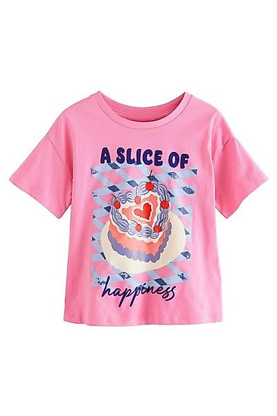 Next T-Shirt T-Shirt mit Kuchen-Grafik aus 100 % Baumwolle (1-tlg) günstig online kaufen
