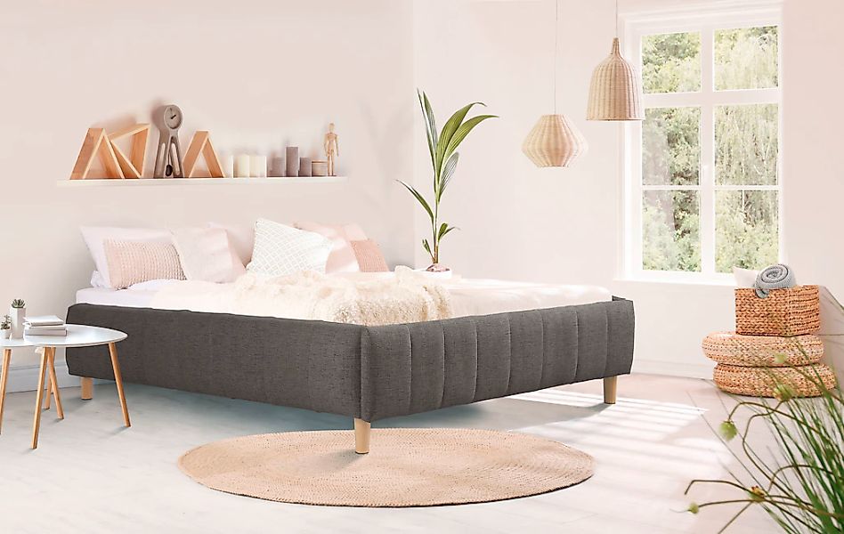 Home affaire Polsterbett "Tarje" in 5 Breiten, auch in Überlänge 220 cm, in günstig online kaufen