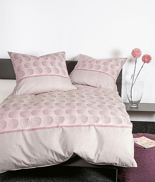 Janine Wendebettwäsche "DAVOS65155 05" mit Reißverschluss günstig online kaufen