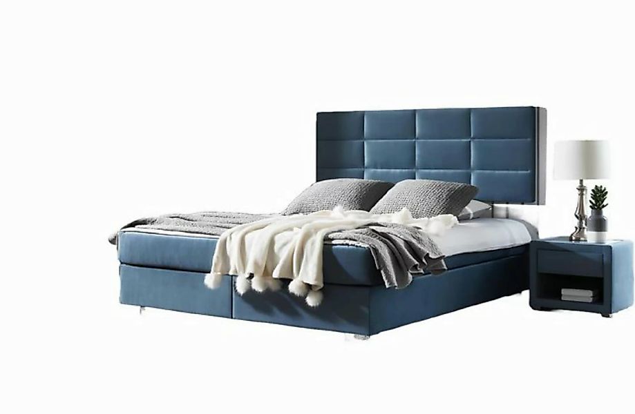 Xlmoebel Bett Neu Luxus Boxspring Bettgestell Hotel Chesterfield für das (B günstig online kaufen