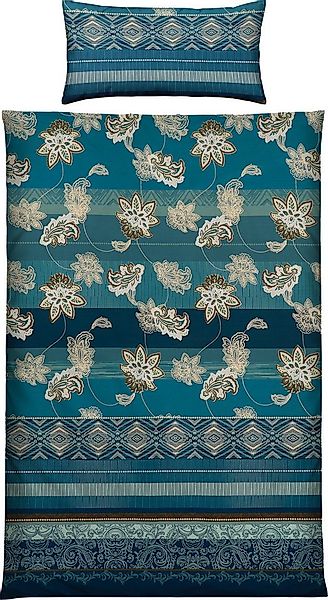 Erwin Müller Bettwäsche Bettwäsche, Mako-Satin, Blumen günstig online kaufen