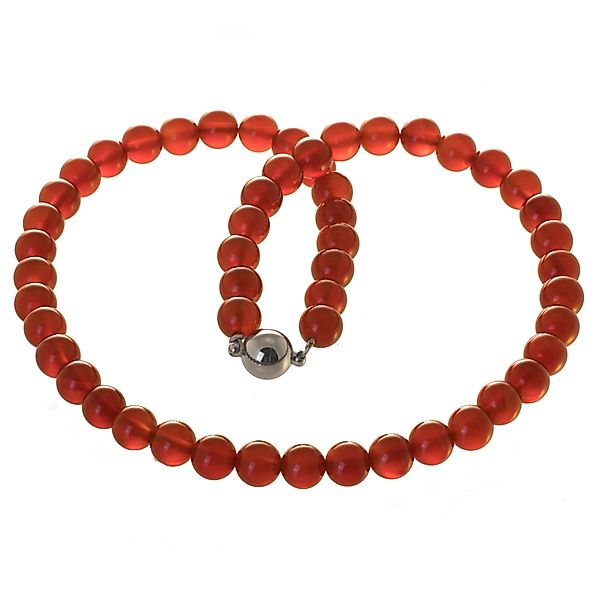 Bella Carina Perlenkette Karneol 8 mm, günstig online kaufen