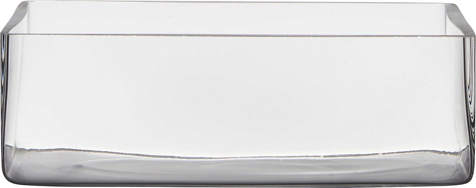 Hakbijl Glass Tischvase Rechteckige Glas Jardiniere günstig online kaufen
