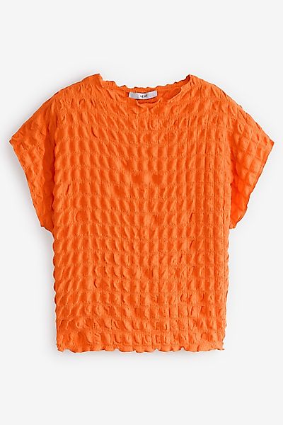 Next T-Shirt Strukturiertes Kurzarm-T-Shirt (1-tlg) günstig online kaufen