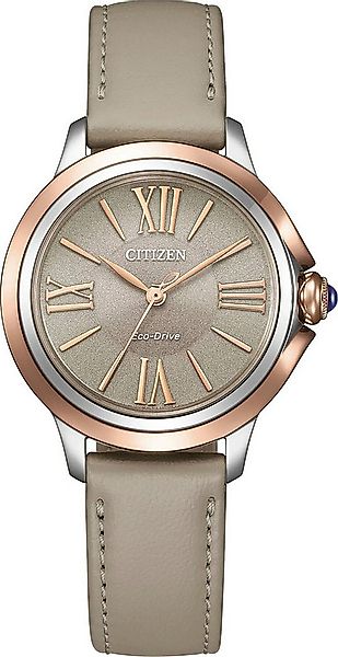 Citizen Solaruhr Citizen L EM1166-01Z, Armbanduhr, Damenuhr, Lederarmband, günstig online kaufen
