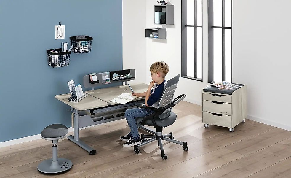 PAIDI Schülerschreibtisch  Diego ¦ holzfarben ¦ Maße (cm): B: 130 H: 53 T: günstig online kaufen