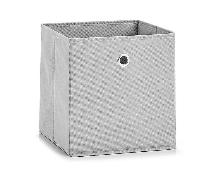 Zeller Present Aufbewahrungsbox zeller Box VIVIAN grau BHT 28x28x28 cm grau günstig online kaufen