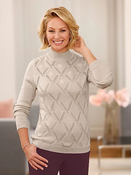 Classic Basics Stehkragenpullover "Pullover" günstig online kaufen