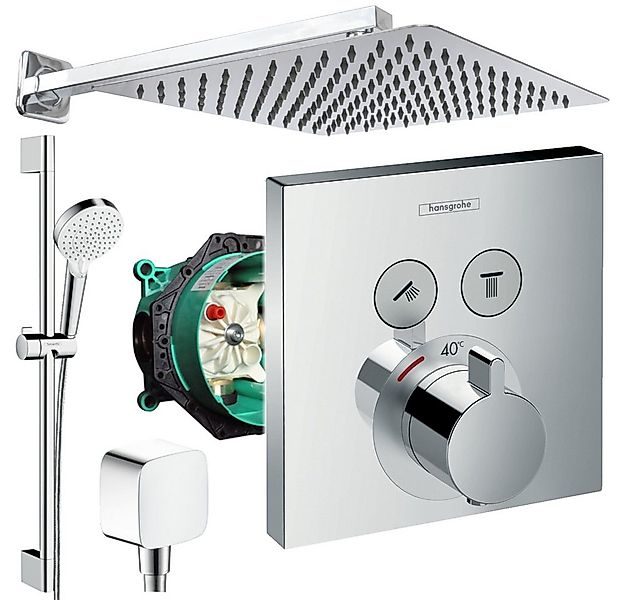 Hansgrohe und Jowi Duscharmatur ShowerSelect Thermostat, Unterputz Duschsys günstig online kaufen