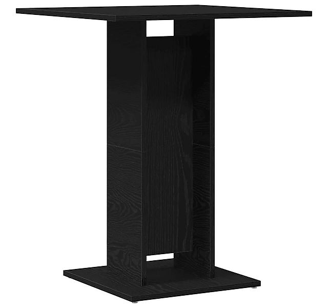 vidaXL Esstisch Bistrotisch Schwarze Eiche 60x60x75 cm Holzwerkstoff (1-St) günstig online kaufen