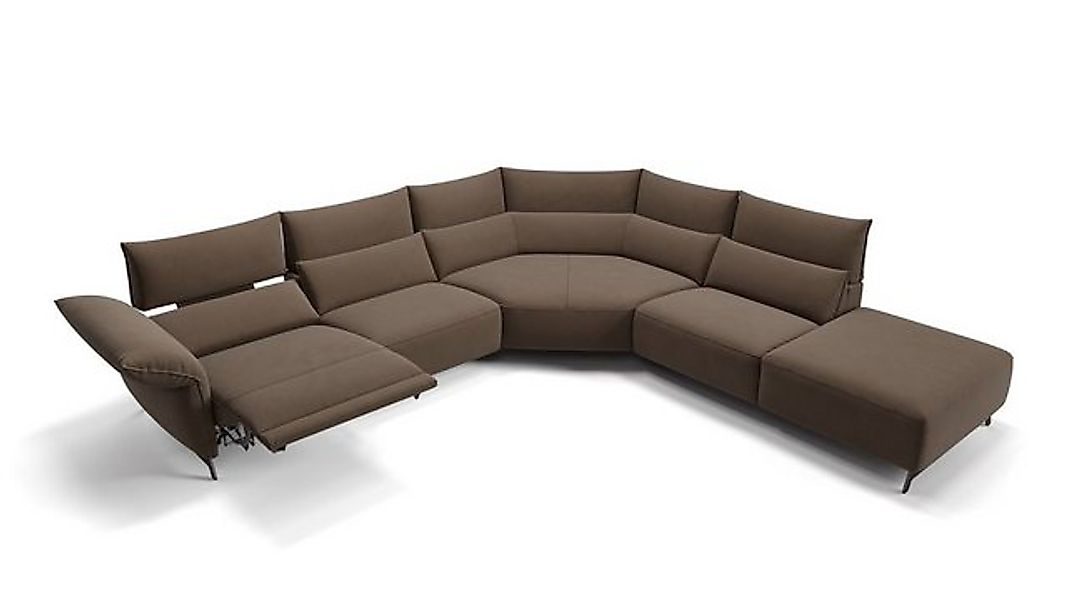Sofanella 2-Sitzer Stoff CUNEO, Relaxsofa, Designsofa, Designer Couch, Ital günstig online kaufen