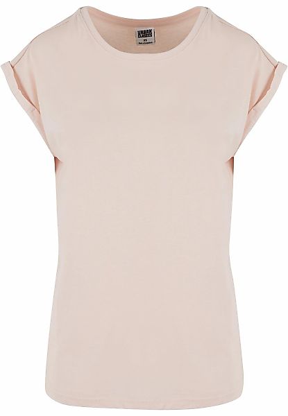 URBAN CLASSICS Kurzarmshirt "Urban Classics Damen Ladies Extended Shoulder günstig online kaufen