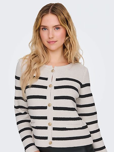 ONLY Strickjacke ONLLAURA LIFE LS O-NECK CARDIGAN CC KNT günstig online kaufen