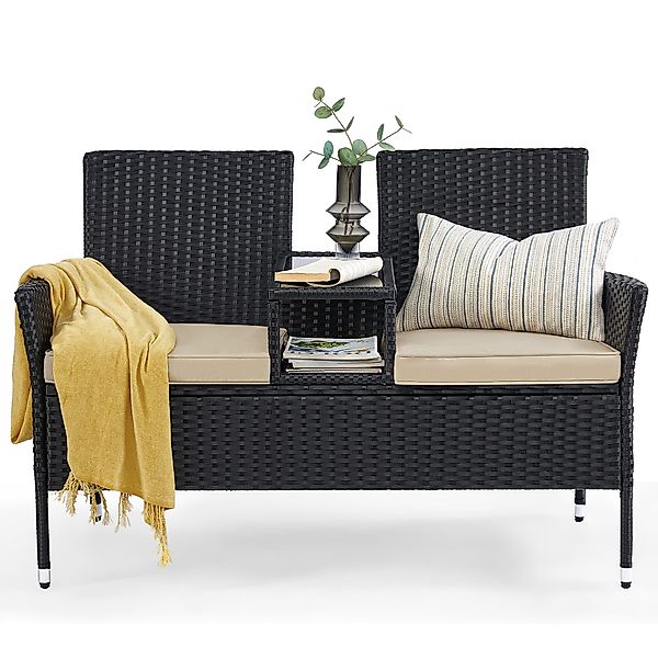 SONGMICS Balkonset, (1-tlg., 1 Gartensofa, mit günstig online kaufen