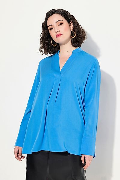 Ulla Popken Tunika Tunika A-Linie Stehkragen günstig online kaufen