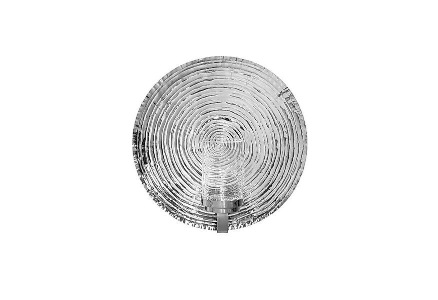 Fink Wandkerzenhalter AZORA Wandleuchter - H.52cm x Ø52cm - silberfarben - günstig online kaufen