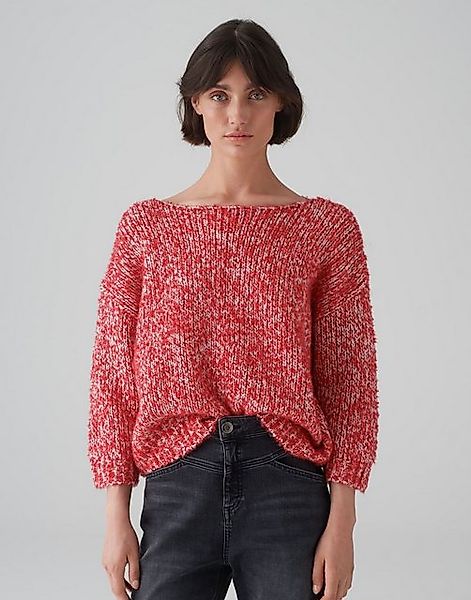 OPUS Strickpullover Grobstrickpullover POLIKA Loose mit Wolle günstig online kaufen