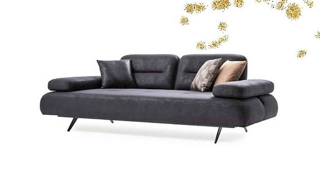 Xlmoebel Sofa Riesiges Sofa für 4 Personen, Wohnzimmer Couch mit Polsterung günstig online kaufen