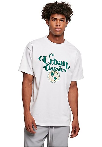 Urban Classics Herren T-Shirt ORGANIC GLOBE LOGO - Relaxed Fit günstig online kaufen