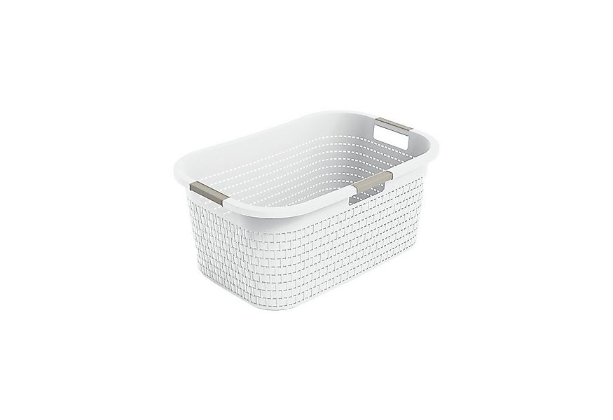 ROTHO Wäschekorb Wäschebox 40L COUNTRY, ergonomische Wäschebehälter mit Gri günstig online kaufen