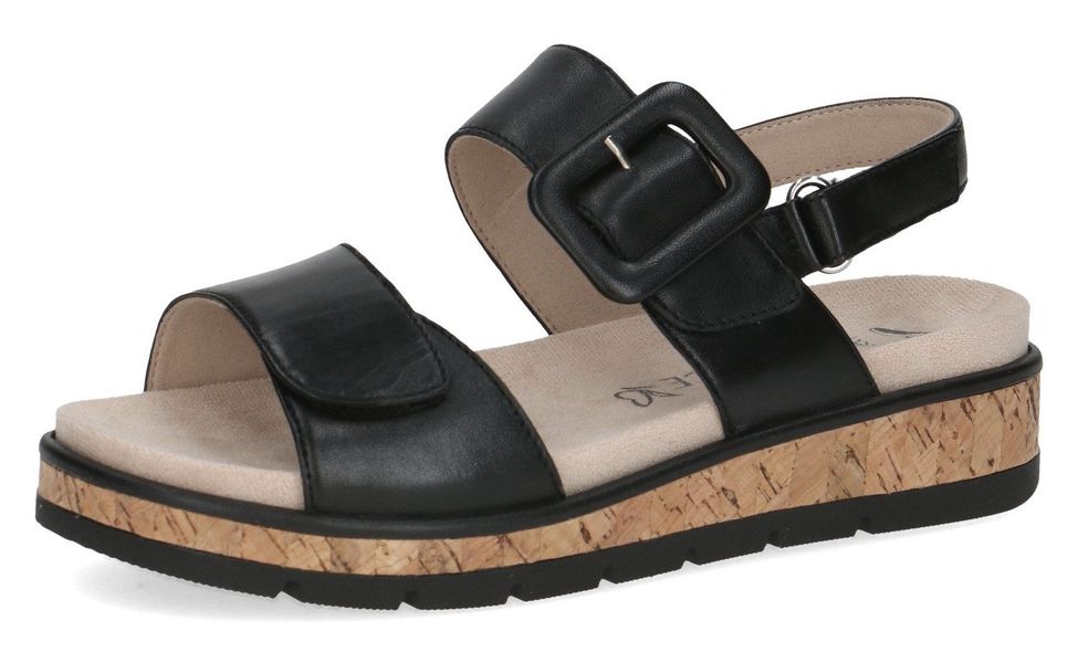 Caprice Keilsandalette "Caprice Sandalen Nappaleder" günstig online kaufen