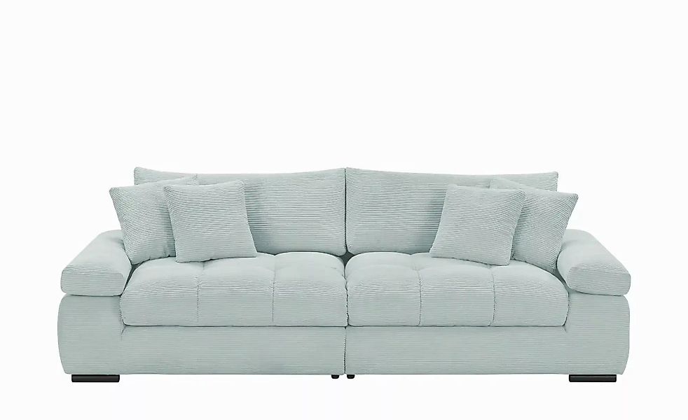 bobb Big Sofa  Hella ¦ blau ¦ Maße (cm): B: 262 H: 96 T: 140.0 Polstermöbel günstig online kaufen