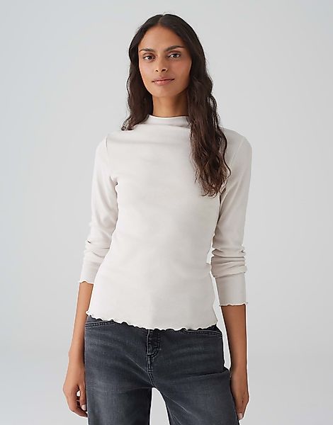 OPUS Langarmshirt Rippshirt SONINCHEN Slim aus günstig online kaufen