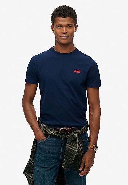 Superdry Rundhalsshirt "ESSENTIAL LOGO EMB TEE" günstig online kaufen