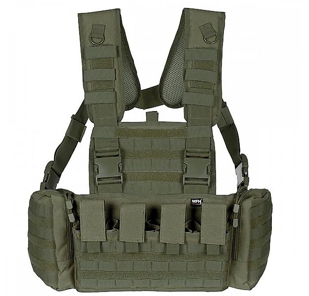 MFH Funktionsweste Chest Rig, Mission, oliv mit Modularsystem günstig online kaufen