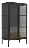 VCM Standvitrine Stahl Glas Standvitrine Vitrine günstig online kaufen