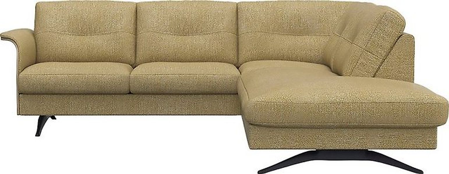 FLEXLUX Ecksofa Glow, super bequem durch hochwertigem Sitzaufbau mit Federk günstig online kaufen