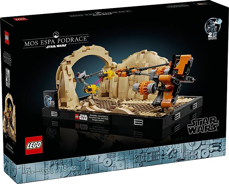 LEGO® Star Wars™ Podrennen in Mos Espa - Diorama 718 Teile 75380 Spielbaust günstig online kaufen