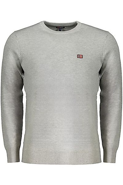 NORWAY 1963 Strickpullover Graues Norwegen 1963 Herrenhemd: Langarm, Rundsc günstig online kaufen