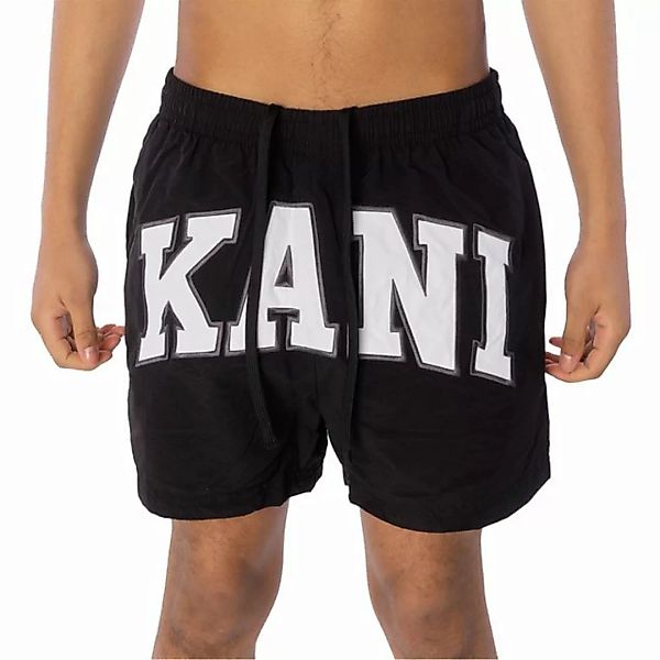 Karl Kani T-Shirt Karl Kani Serif Board Badeshort Herren Badehose schwarz ( günstig online kaufen